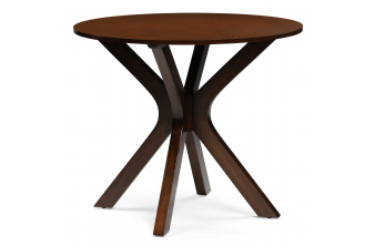 Деревянный стол Feder 90х90х77 dirty oak